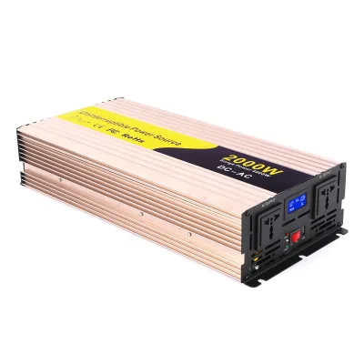 Manufacture Provide Pur Shine Wave 2000w 12v/24v/48v Inverter Ups