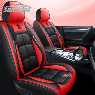Car Seat Cover Protector Front Rear Seat Back Cushion Pad Mat Backrest for Auto Interior