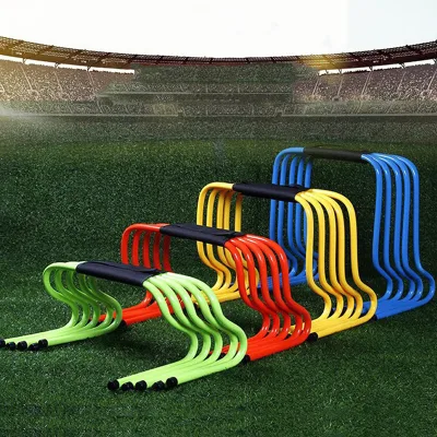 Multi-Sport Flexible Hurdles Training Equipment ABS Material Track Field Hurdles for Football Basketball Agility Speed Training