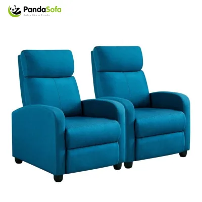 CY Factory Hight Quality Living Room Furniture Reclining Sofa Armchair Push Back Recliner Sofa Chair