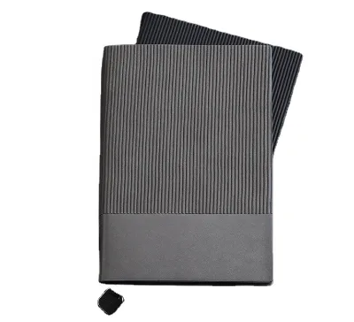 Customized Notebook Soft Leather Cover Printable logo Custom Inside Page Business Notebooks