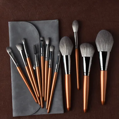 12pcs Well Painted Luxury Makeup Brush Set with logo Makeup Accessories Beauty Product in Stock Private Label Brushes Sets