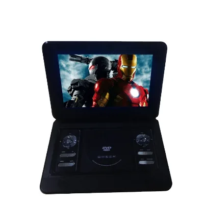 Build in Lithium Battery Analog TV System Portable Mini DVD 12inch DVD Player With AV USB SD/MMC Card
