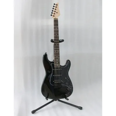 39 Inch Wood Glossy Finishing Electric Guitar Kit With Pickups