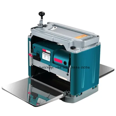 220-230V Multifunction High Power Wood Thickness Planer 12" Electric Pressure Planer Portable Small Woodworking Benchtop Planer