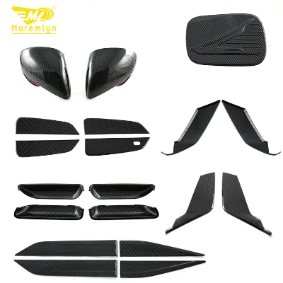 Maremlyn ABS Rear View Mirror Cover Charging Port Cover Handle Cover for BYD Seagull Exterior Accessories