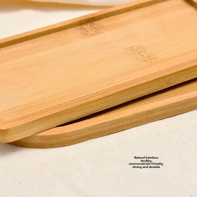 Natural Bamboo Wood Insulated Cup coaster DIY Cloisonn-style Painted Chinese Style Table Mat square Bamboo Tea Tray Handmade