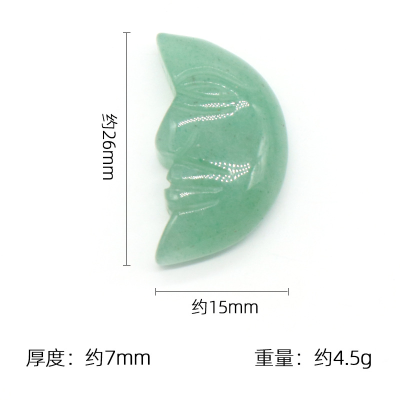 Wholesale Price Natural Gemstone Healing Crystal Moon Stones Crafts Face Moon Crystal for Decorations