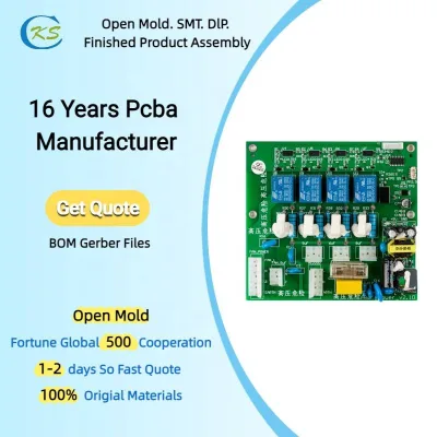 Custom BMS PCBA Assembly 200A 300A Active Balance with BOM & Gerber Provided SMT DIP Production for EV Battery Pack