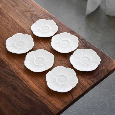 Handmade coaster Set Ceramic coaster Holder Ceramic coaster Craft Ideas