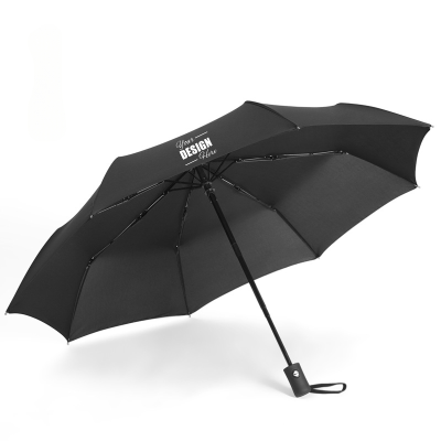 Custom Windproof Travel Umbrella - Automatic Folding, Lightweight & Perfect for Promotional Gift
