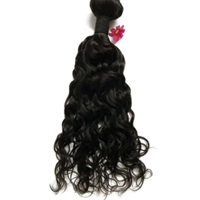 Factory price fashion style natural wave virgin remy hair human hair weaves