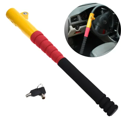 Heavy Duty Anti-theft Steering Wheel Baseball Bat Lock With Tough Steel Construction