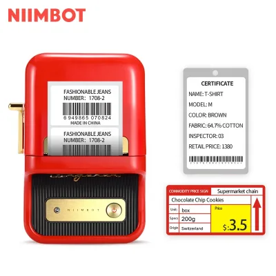 Wholesale Hot Trend Top Easy Sell Products Niimbot 50mm 75mm Thermal Smart Pocket Label Printer for Commercial Use