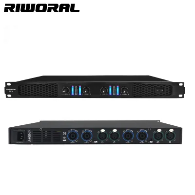 Power Amplifier Class D 600w 8ohms Audio Power 1000 Watts Professional for Stage bar Party