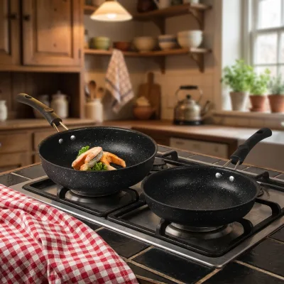 Non-stick Omelette Pans Kitchen Frying Pan Fried Beef Steak Cast Iron Cookware Panci