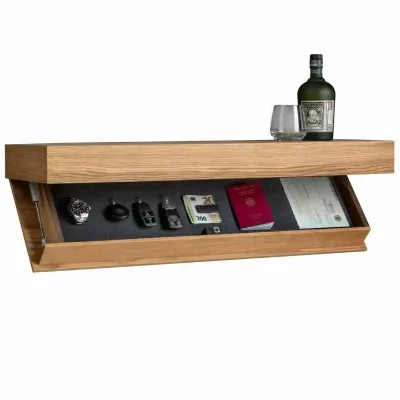 Concealment Furniture Wall Shelves for Living Room Decor Hidden Shelf Wooden Wall Shelf with Secret Compartment