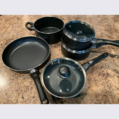 None Stick Saucepan Set Frying Pan