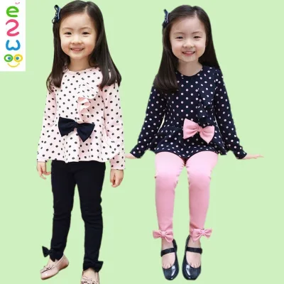 New Korean Design Children's Clothing Set Kids Child Clothes for Wholesale