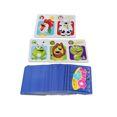 Custom Printing Children English Learning Flash Cards Kids Educational Espanol Literacy Flash Cards for Grade 10 Students