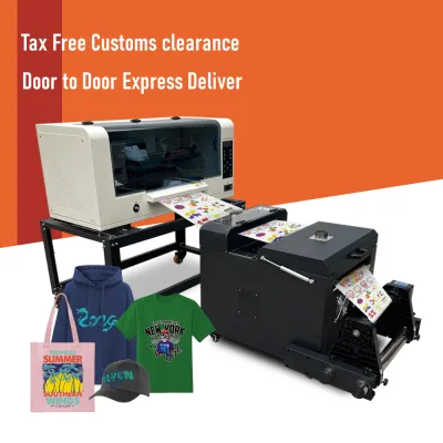 A3 30cm Automatic Textile Printing Machine with Powder Shaker and Dryer for Garment Transfer Printing DTF Printer