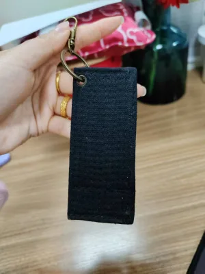 Durable Mini Martial Arts Rank Belt Keychain Karate Taekwondo Judo BJJ Training Accessory Gift or Souvenir Item