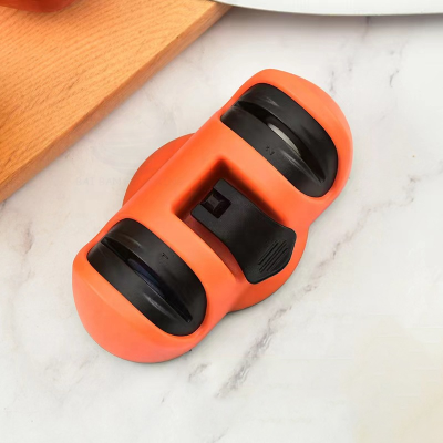 2 Stage Professional Kitchen Knife Sharpener Universal Blade Sharpening Tool Small Knife Sharpener