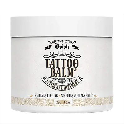 GOIPLE Custom Tattoo After Care Healing Ointment Relieves Itching Soothes Brightener Aftercare Cream Private Label Tattoo Balm
