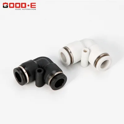 GOOD-E Pneumatic Fitting Push-in Fitting Air Fitting Pneumatic Connector Straight Thread Type Fitting
