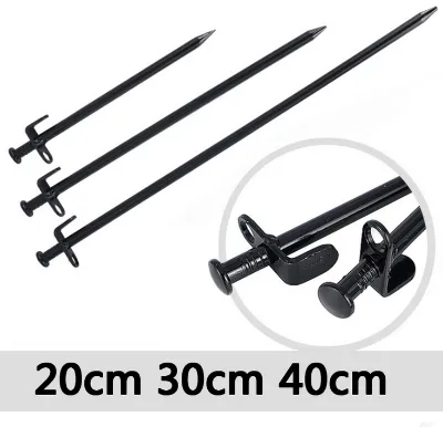 Inflexible Tent Pegs for Camping, Hiking, Backpacking, Gardening