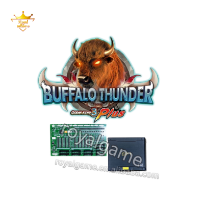 Coin Operated Fish Arcade Game 8 Player Fish Table Fishing Game Software Buffalo Thunder