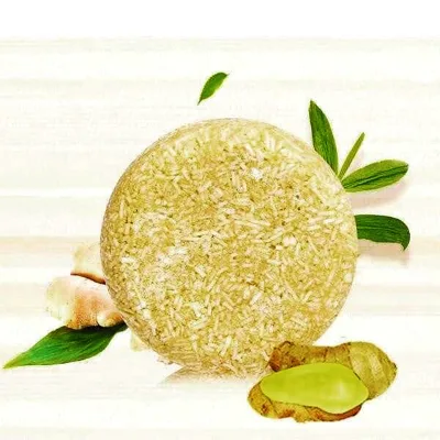 Wholesales Organic Shampoo Bar Handmade Vegan Natural Pure Ginger Anti Hair Loss Solid Shampoo Bar