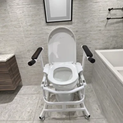Modern Electric Toilet Assist - 120W Motor, Adjustable Height, Easy to Use