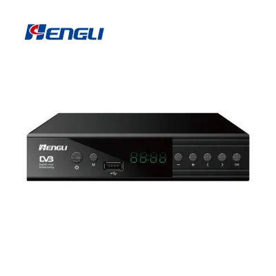 2024 NEW Model Digital TV Receiver Set-Top Box DVB -T2 HEVC Stb H.265 Set-Top Box Cccam Europe 168 Decoder