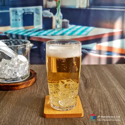 460ml Unbreakable Plastic Pint Glass 15.5oz clear Reusable Beer Glass with logo Printing