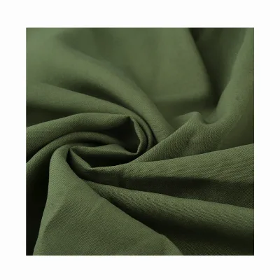 Eco-friendly 140gsm Lyocell Fabric Breathable Plain Fabric for Dress and Shirt Accept Custom Printing