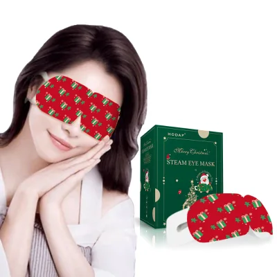 Private Label Self Heating Warm Compress for Eyes Heated Eye Mask