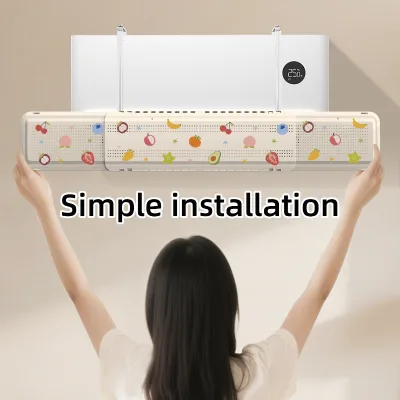 Support OEM Home Office Universial Adjustable Air Conditioner Deflector Anti-straight Blow Air Conditioning Wind Deflector