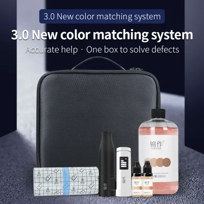KINGZOO Premium Color Formulations Vitiligo Stretch Mark Camouflouge Hypoallergenic Permanent Makeup Pigment Set