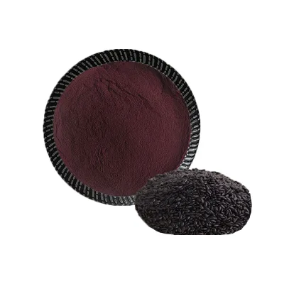 High Quality Black Rice Extract Anthocyanins Powder