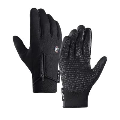 Professional Winter Cycling Gloves with Touch Screen Thermal Warm Nylon & Silicone Anti-Slip for Outdoor Riding and Running