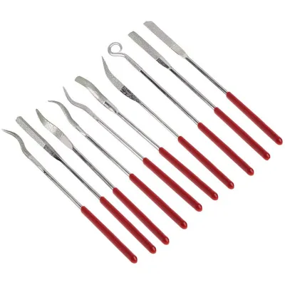 10pcs Diamond Needle File Set Jewelry File Abrasive Special Shaped Grinding Files