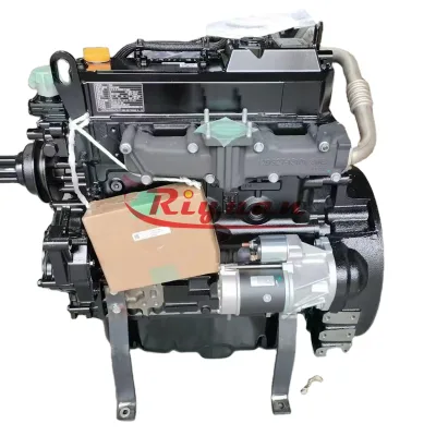 4TNV98/4TNV88/3TNV88 Electric Start Air-Cooled 4 Stroke Multi-cylinder Engine Assembly for Yanmar Forklift (New Japanese 8.9L)