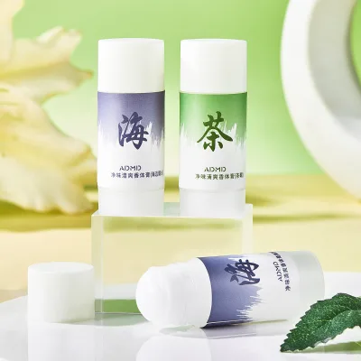 ADMD Net Scent Refreshing Body Perfume Tea Break Light Scent Long-lasting Deodorant Solid Perfume Stick Portable Solid Perfume
