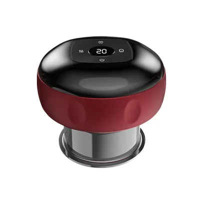 Factory Wholesale Hot Selling Rechargeable Smart Cupping Device with Type-C Charging for Body Massage Anti-Celulite Pain Relief
