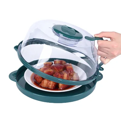Reusable Clear Plastic Food Fresh Keeper with Microwave Lid Insulation Stackable and Dust Proof Specialty Tool