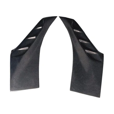 Real Carbon Fiber Leaf Board Wheel Arch Decoration for BMW 6 Series X6 G06 2020+ Real High Quality Carbon Fiber Front Fender