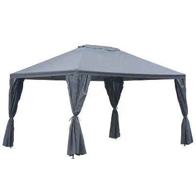 2021 Factory Direct Steel Garden Canopy Gazebo Hot Sale Outdoor Structure