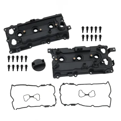 13264JK20A 13264JK20B Valve Cover Set for Nissan Frontier Pathfinder Xterra NV1500 NV2500 4.0L 05-19 Cylinder Head Valve Cover