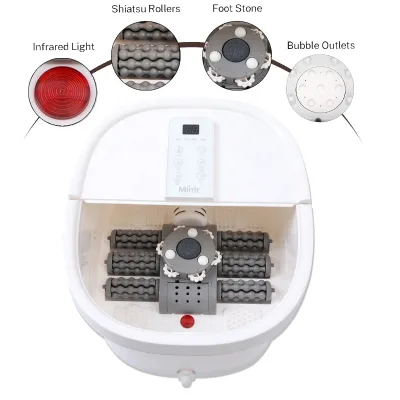 CE Certificated Low Price Detox Electric Foot Pedicure Machine Automatic Foot Bath Spa Massager